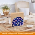 thumbnail image 6 of Yayeee Napkin Holder for Table Kitchen Paper Tissue Organization, Blue Colorful Candies, 6 of 8
