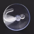 thumbnail image 4 of PVC Plastic Suction Cup Hook 40mm 24 Pcs Clear Blue, 4 of 4