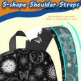 thumbnail image 5 of Sun and Crystal Ball Gothic Pattern 17" Waterproof Oxford School Backpacks for Teens, S-Shape Padded Straps, for School, Travel, Hiking, Camping, 5 of 5