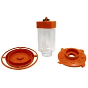 First Nature Oriole Bird Nectar Feeder Orange 32 oz