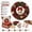 Multicolor-2, variant on Christmas 3D Fabric Wreath DIY Kit for Holiday Party Home Front Door Decoration