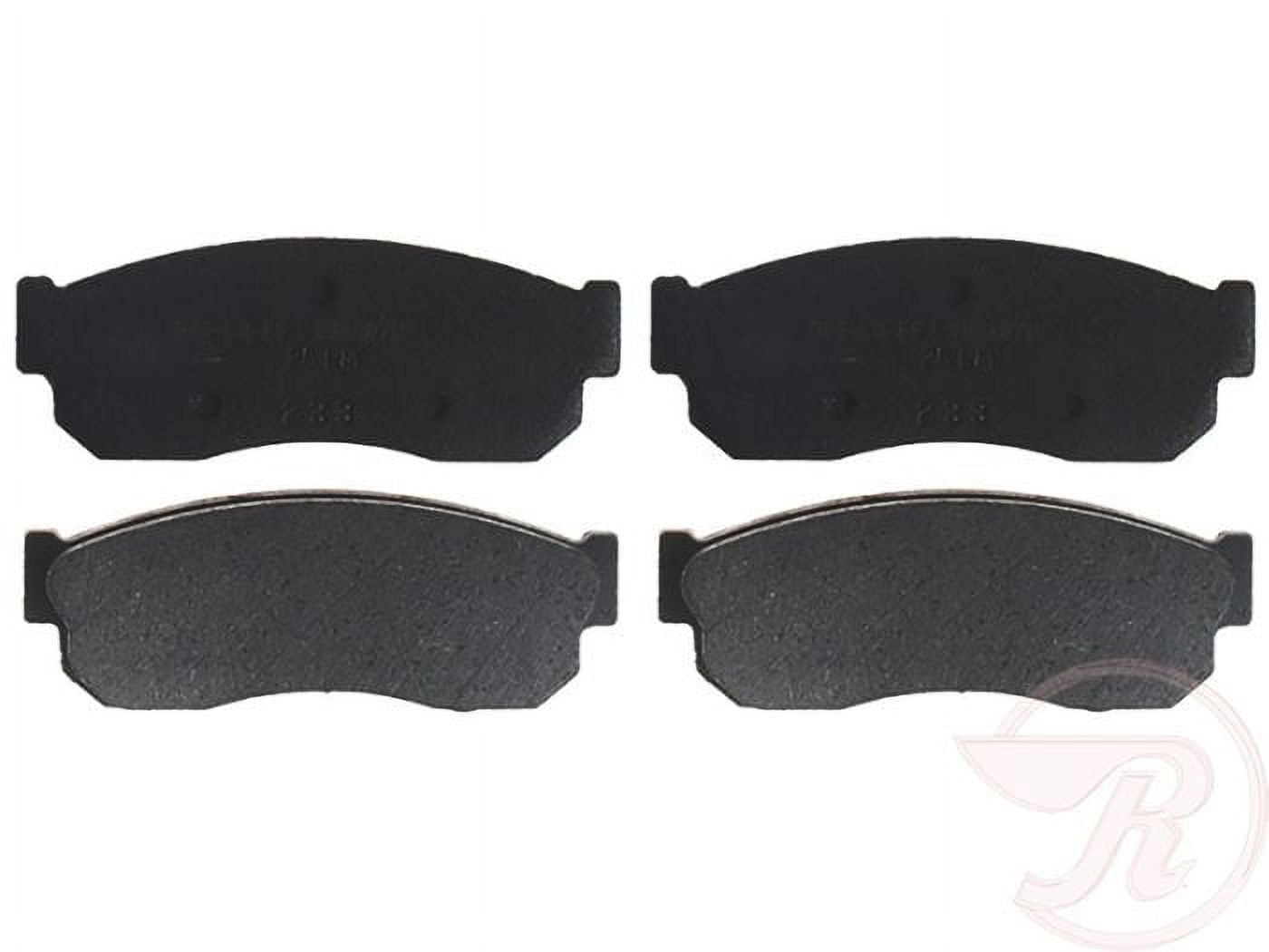 Raybestos R-Line Semi-Metallic Brake Pads Fits select: 1987-1988 SUBARU JUSTY