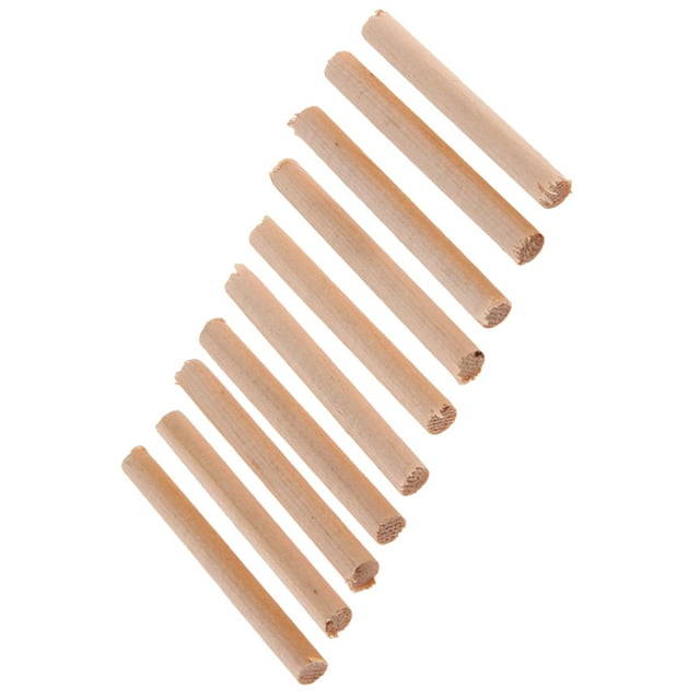 10pcs Violín Setter para 3/4 4/4 Violín Vio Piezas Spruce de Madera 54mm Sunnimix Poste de sonido de abeto para violín