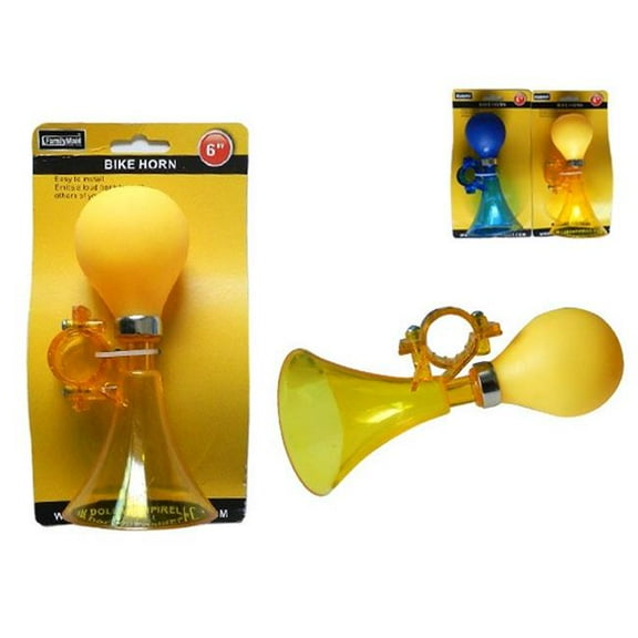 Familymaid 32026 2.75 x 6 in. Bike Horn - Green, Blue & Red - Pack of 96