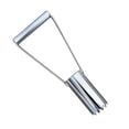 thumbnail image 3 of Dickly Hole Digger Short Handle Stainless Steel Portable Transplanter Bulb Planter for 30cmx5cm, 3 of 8