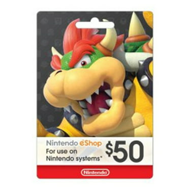$20 Nintendo eShop Mario, Nintendo, 799366445845 - Walmart.com