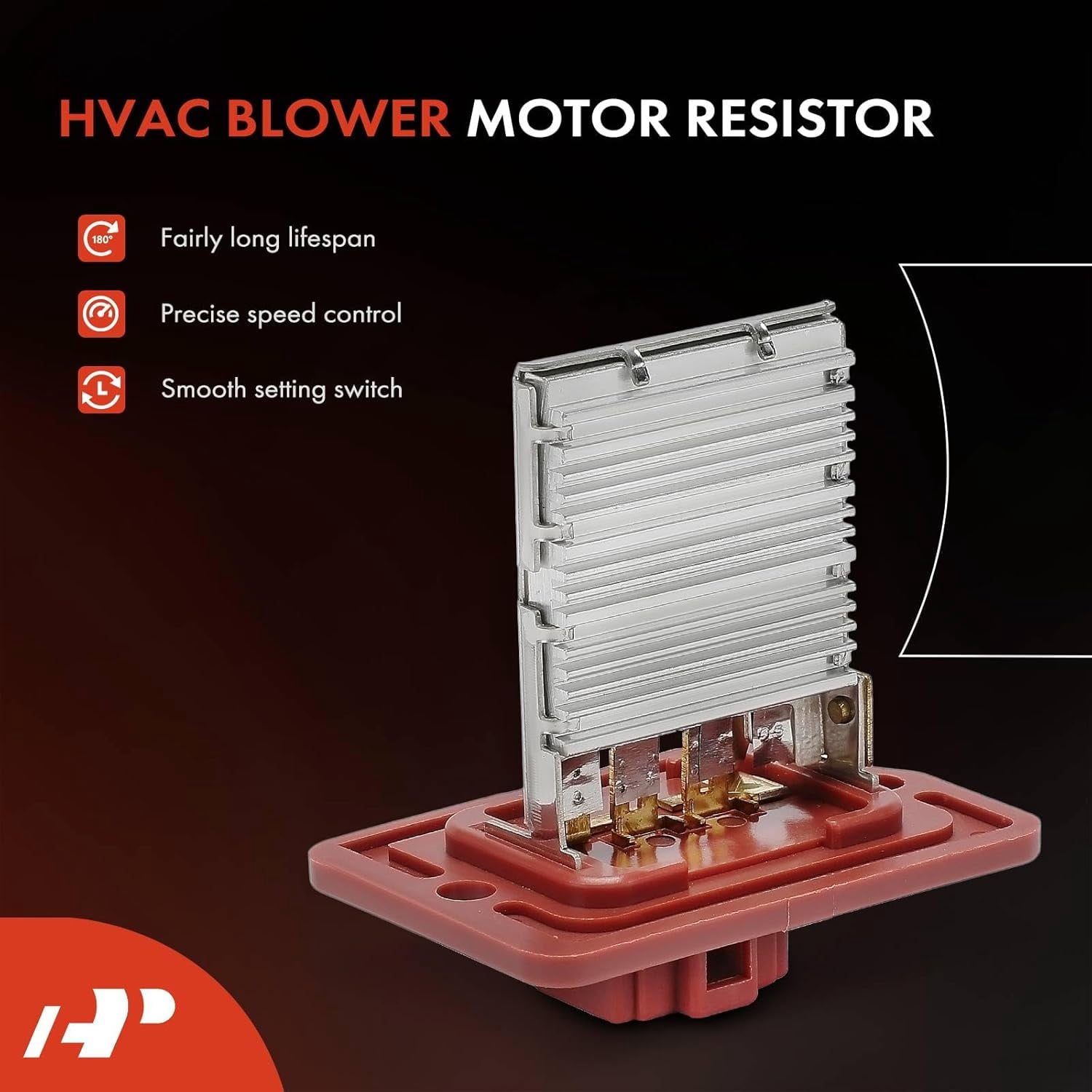 A-Premium HVAC Blower Motor Resistor Compatible with Kia Vehicles - Sorento 2003 2004 2005 2006 - Replace# 97035H1500