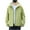 Green, variant on Mens Clothes Fashion Mens Solid Color Outdoor Hiking Long Sleeve Hooded Casual Outwear Jackets