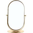 thumbnail image 1 of LEEYNEERTabletop Double Sided Swivel Vanity Mirror with Metal Stand, 1 of 6