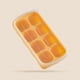 thumbnail image 1 of Caja De Hielo Con Tapa Bandeja De Cubos De Hielo 8 Bandeja De Congelador De Silicona Transparente De Pepita Con Tapa Para La Cocina Casera, 1 of 1