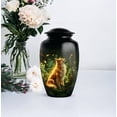 thumbnail image 5 of Dog Mini Funeral Urn For Human Ashes Adults Man And Woman, Green Mini Urn For Male And Female Set Of 4, 1 Large Memorial Urns For Mother, Black Cremation Urns For Adult Men, Combo 10&3 Inch, 5 of 7
