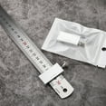 thumbnail image 3 of BELOWSYALER Aluminum Carpentry Square 15/20/30/40cm Carpenter Scribing Ruler with Slide Stop Measuring Marking Gauge Pocket Ruler, 3 of 8