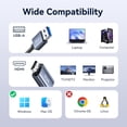 thumbnail image 3 of Cable USB A a HDMI biaze de 5 pies, 1080P 60 Hz, USB 3.0, 3 of 6