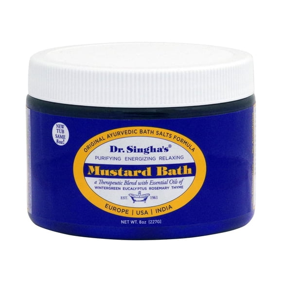 Sales de baño Dr. Singha's Mustard Bath Therapeutic Detox 240 ml
