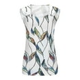 thumbnail image 4 of kytmyeq Womens Tank Top Dressy Casual Shirts Summer Loose Fit Camisole Cute Trendy Clothes Sleeveless Blouses, 4 of 7