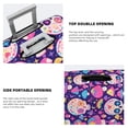 thumbnail image 4 of Travel Luggage Cover Protector - cute rainbow mushroom Skull Anti-Scratch Suitcase Covers Fits 18-32 Inch Luggage, 4 of 5