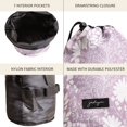 thumbnail image 3 of Bolsa de maquillaje de viaje Jadyn Cinch Top Compact Dusty Lavender, 3 of 6