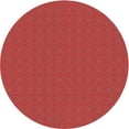 thumbnail image 1 of Ahgly Company Machine Washable Indoor Round Transitional Red Area Rugs, 6' Round, 1 of 7