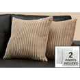thumbnail image 4 of Pillows Set Of 2 Accent Sofa Couch Bedroom Polyester Beige, 4 of 6