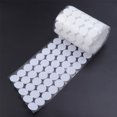 thumbnail image 4 of 900pcs 10mm Diameter Round Back Sticky Tapes Hook and Loop Self Adhesive Dot Tapes(White), 4 of 4