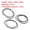 Black/Silver 0.08", variant on 16"/18"/20" Leather Necklace Cord 0.08" Braided Leather Cord Red/Silver