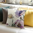 thumbnail image 3 of SHANXI Throw Pillow Covers Flower Decorative Throw Pillow Case Cushion Cover 18x18in, 3 of 5