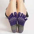 thumbnail image 3 of Chaussettes Antidérapantes pour Femmes, pour Ballet, Yoga, Pilates, Barre Toe, 3 of 5