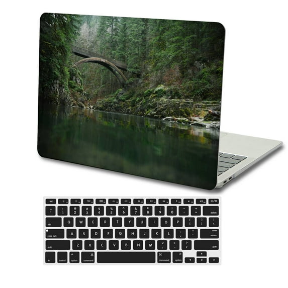 KSK KAISHEK Only Compatible MacBook Pro 15 inchs Case 2012/2013/2014/2015 Release Model A1398, Plastic Hard Shell + Black Keyboard Cover, Sky Series 0941