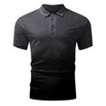 White Tshirt Polo Shirt Blank T Shirts Belly Hiding Shirts for Men Men