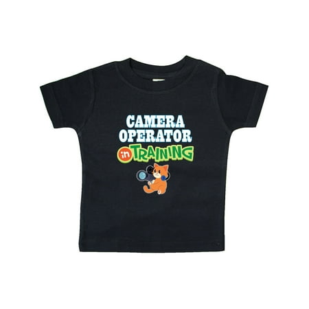 

Inktastic Future Camera Operator in Training Gift Baby Boy or Baby Girl T-Shirt