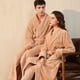 thumbnail image 5 of Camisón largo grueso de otoño e invierno, bata de baño extragrande de franela de invierno para mujer y hombre, 5 of 5