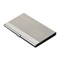 thumbnail image 1 of MasteelfCA Large Capacity Case Stainless Steel Working Holder Metal Name Case Silver, 1 of 7