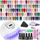 thumbnail image 1 of Kit de esmalte de uñas en gel JODSONE, 60 botellas con luz UV, 55 colores, 1 of 6