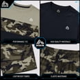 thumbnail image 4 of RBX Boys Athletic Outfit Lightweight Breathable Active Shirts and Basketball Shorts 3 Piece Set, 4 of 7