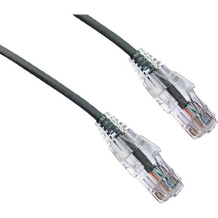 UPC: 0841280148989 | Axiom 2FT CAT6A BENDnFLEX Ultra-Thin Snagless Patch Cable 650mhz (Gray)
