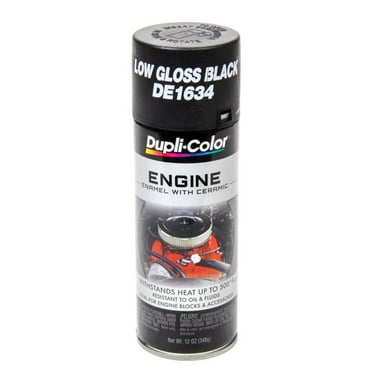 Dupli-Color/Krylon GM Low Gloss Black Engine Paint 12oz