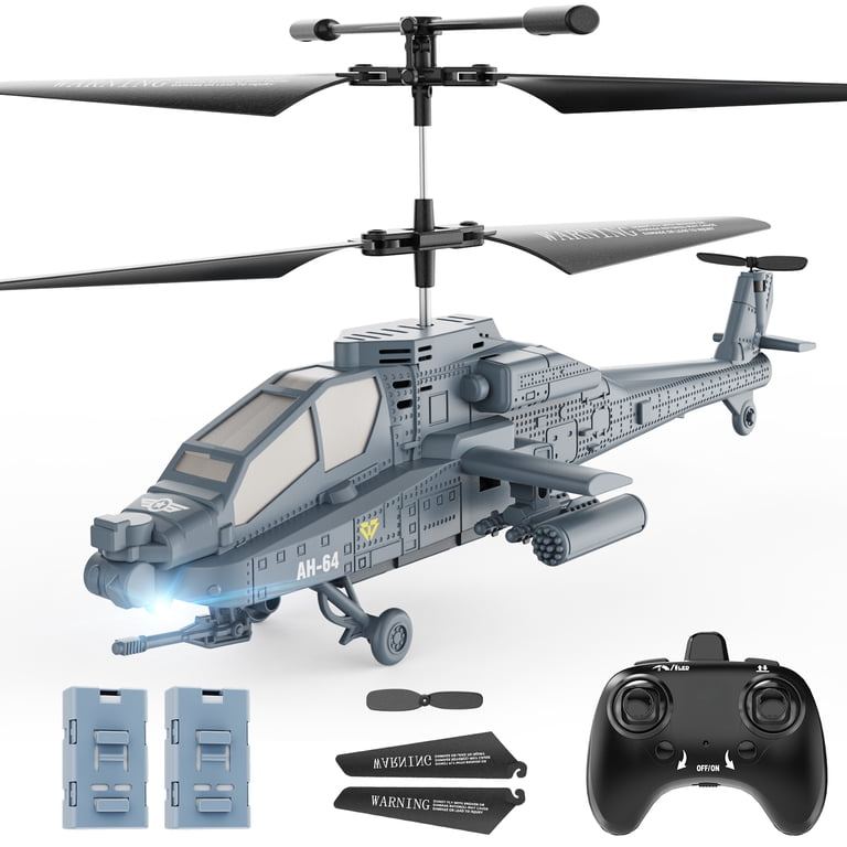 JoyStone RC Helicopter AH-64, 3 Speed Modes, Gray photo 7
