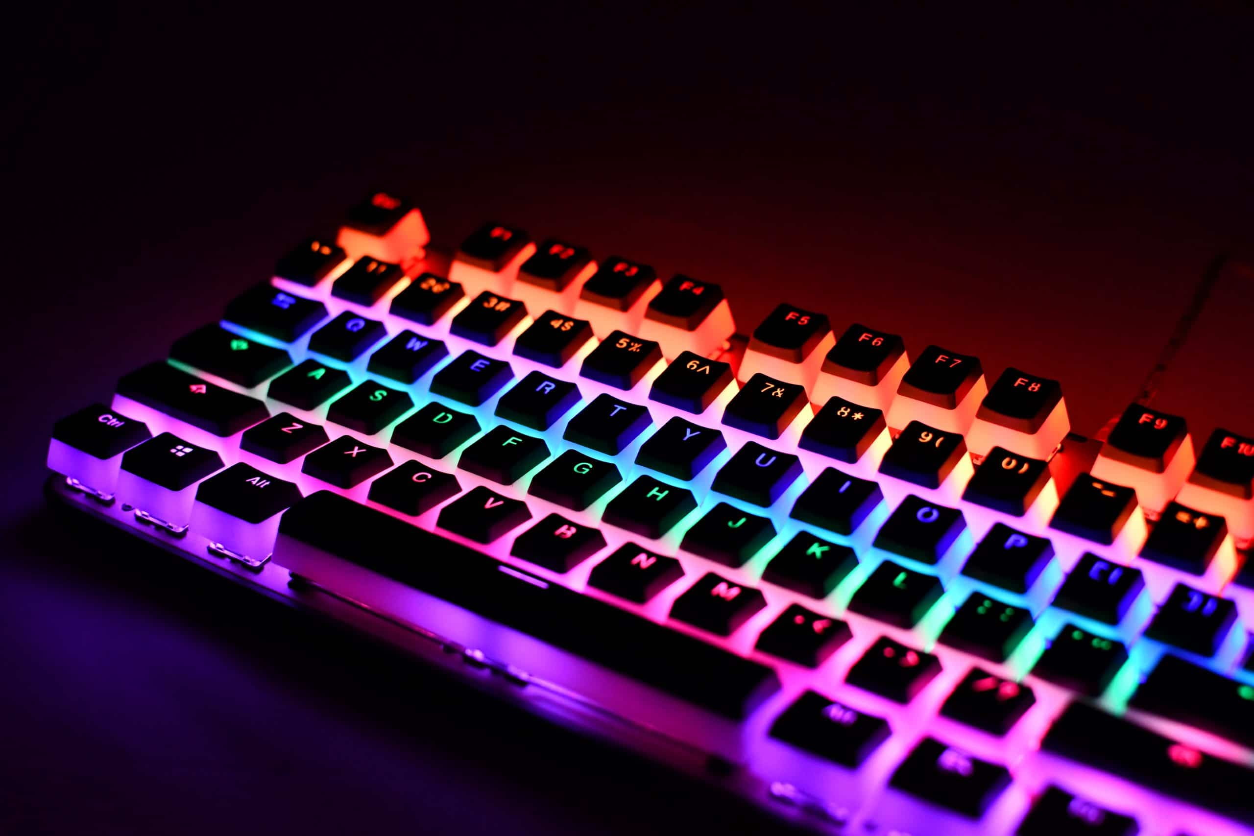 OEM PBT Pudding Keycaps Black and White - 104 Keys
