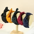 thumbnail image 7 of Unique Bargains 1 Pcs Bowknot Headband with Bunny Ears Hairband for Women 2.17 Inch Red, 7 of 7