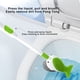 thumbnail image 5 of Cepillo de baño con émbolo para inodoro, cepillo de pared, cepillo flexible, limpia esquinas y con funda, juego de cepillos limpiadores, cepillo de baño, 5 of 7
