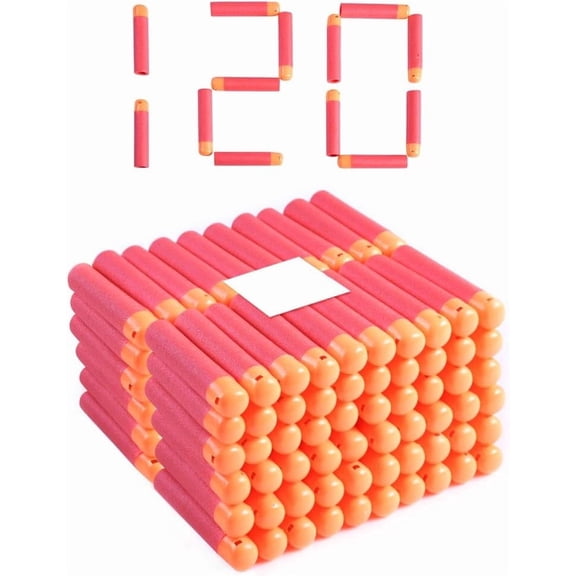 Mega Dart Refill Pack 9.5CM Compatible with Nerf Mega Guns,Mega Pack Refill Bullets for N-Strike Mega Series Guns