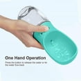 thumbnail image 3 of Portable dog water bottle, 350ml food grade antibacterial travel water bottle for dogs and cats, outdoor pet drinking water, 3 of 5
