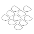 thumbnail image 1 of 10Pcs 3mm D Rings,316 Stainless Steel Metal Half Round Rings for Surfboard Kayak Accessories, 1 of 8