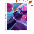 thumbnail image 3 of Abstract Spheres Nebula Canvas Print, Suitable for Living Room Bedroom Office Hallway Dining Room Entryway Modern Home, 3 of 8