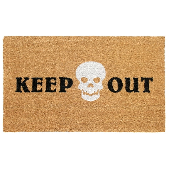 RugSmith Multi Machine Tufted Keep out Doormat, 18" x 30"