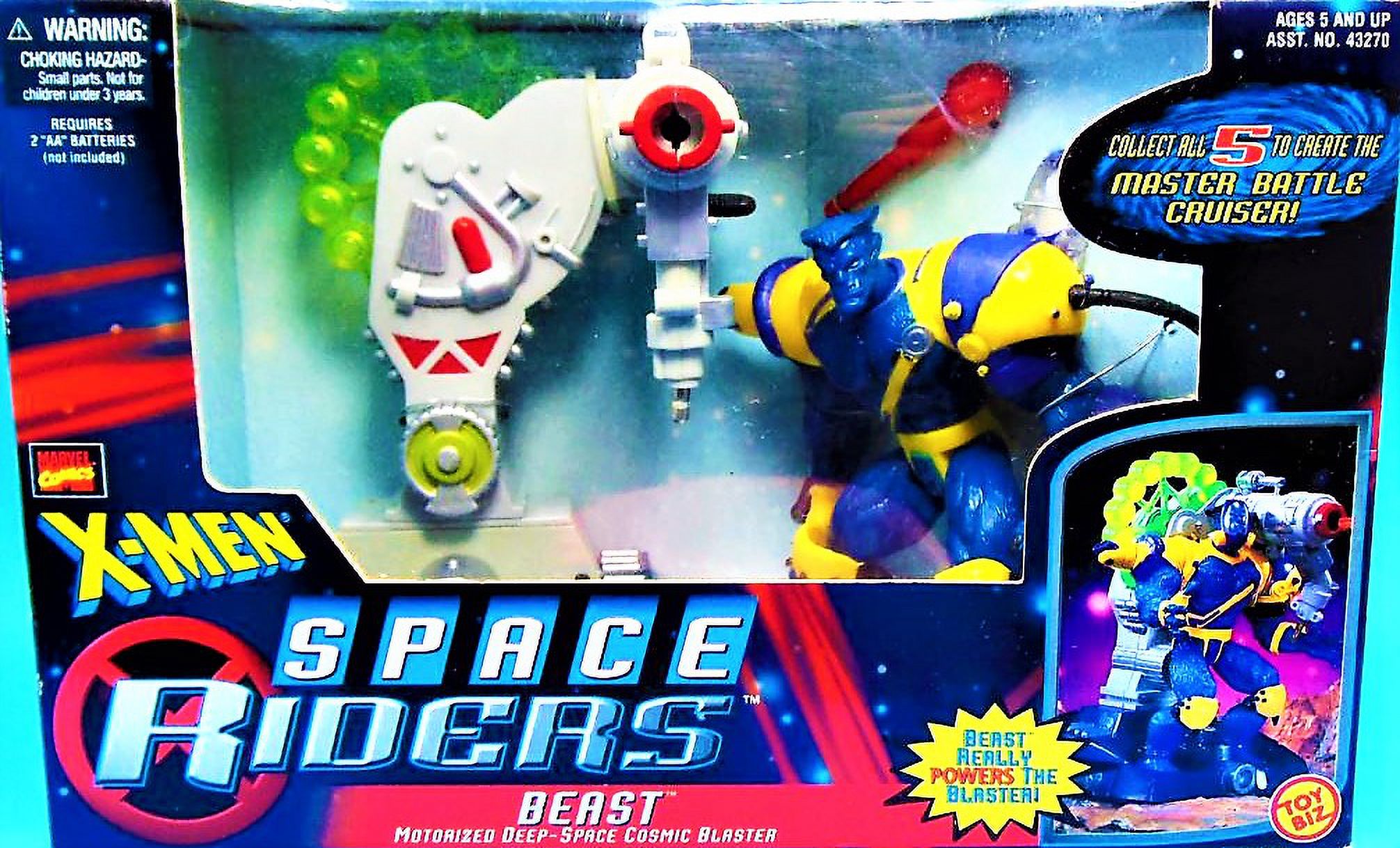 Marvel X-Men Space Riders Beast Figure with Deep-Space