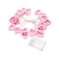 thumbnail image 2 of cpengpj LED Wooden Heart String Lights 6m 40 LED Multicolor Battery Operated Romantic Valentine's Day Home Party Decor, 2 of 8
