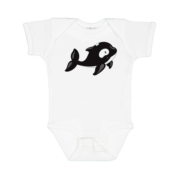 Inktastic Cute Baby Orca Boys or Girls Baby Bodysuit