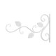 thumbnail image 4 of Gancho para colgar plantas, 2 uds., ganchos para plantas para colgar en la pared, soporte para plantas de pared, gancho para cesta de flores de pared de hierro forjado (blanco), 4 of 4