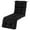 Black, variant on Gymax 73'' Lounge Chaise Cushion Padded Recliner Cushion Black